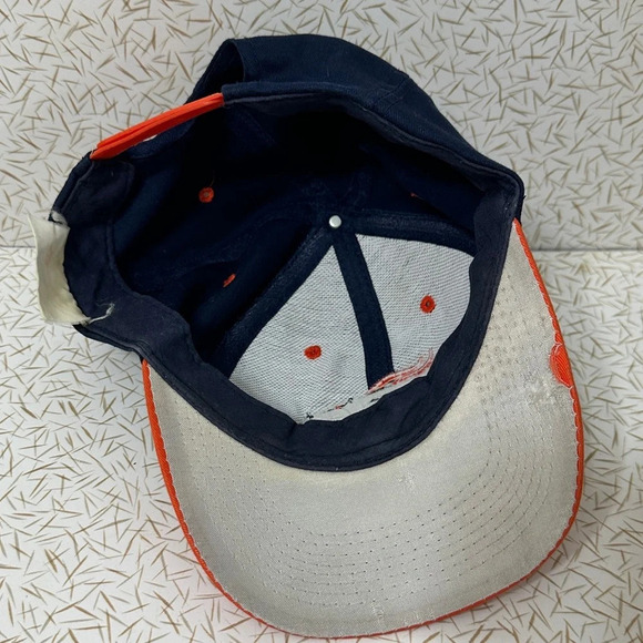 Vintage 90s Denver Broncos NFL Logo 7 Snapback Hat - Picture 4 of 7